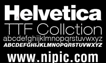 HelveticaCollection系列字体下载