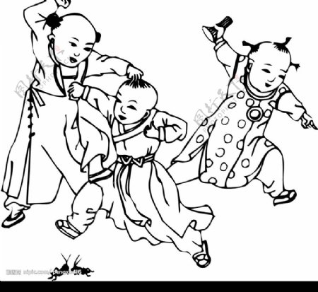 中国古代儿童065图片