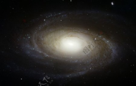 M81旋涡星系图片