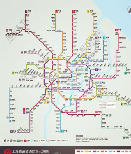 2014上海地铁线路图图片