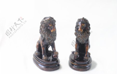 欧式树脂工艺品狮子图片