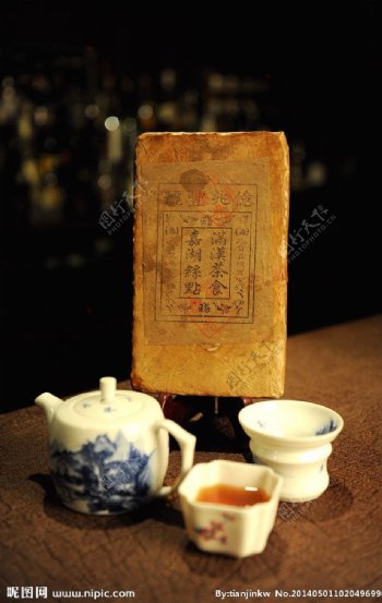 普洱茶砖图片