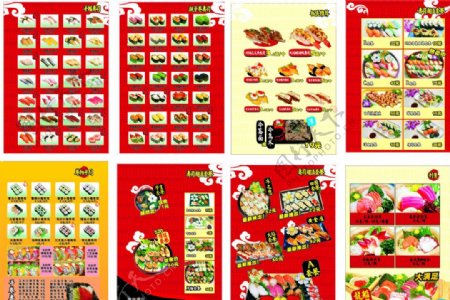 日本寿司菜谱图片