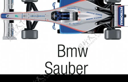 F1赛车模型顶视图片