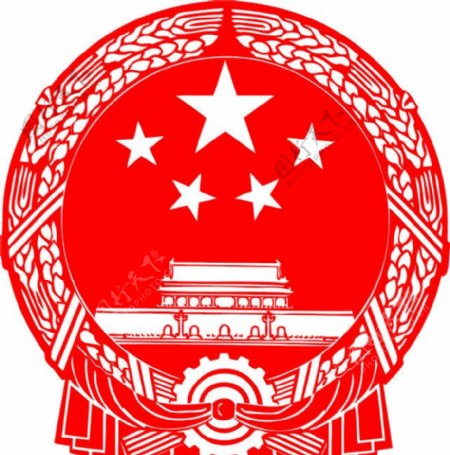 中华人民共和国徽标图片