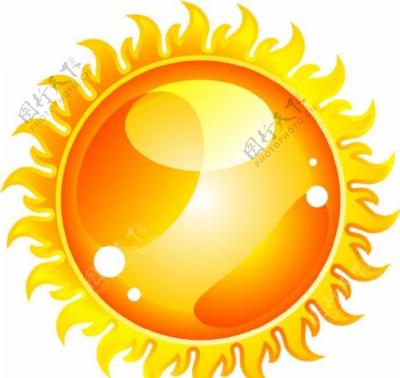 太阳矢量素材图片