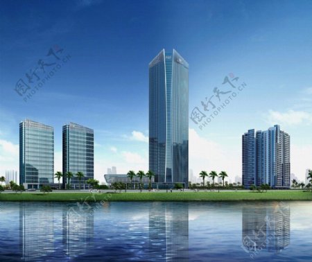 富力丽港中心全景图片
