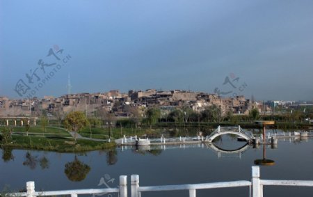 喀什东湖图片