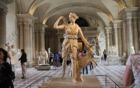 卢浮宫珍藏雕塑图片