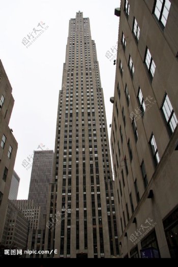 纽约洛克菲勒大楼图片