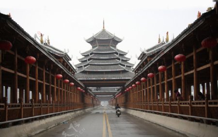 三江风雨桥图片