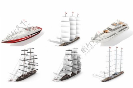 3d船模型图片