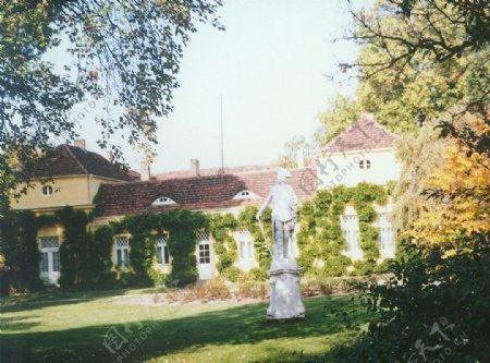 欧式花园别墅图片