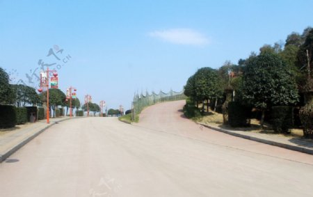 景区道路图片