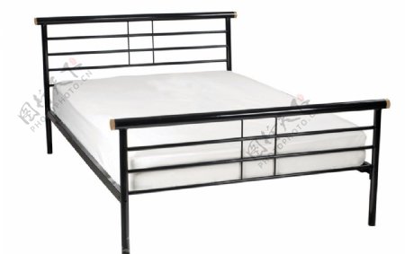 床单金属床床床垫图片