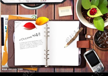 韩国广告办公桌图片