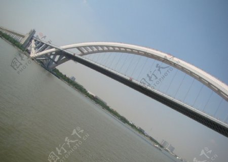 上海世博园卢浦大桥图片