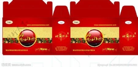春节礼盒包装图片