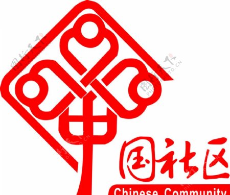 中国社区标志图片
