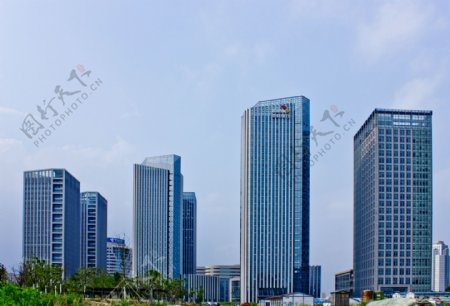 台州中央商务区高楼大厦建筑图片