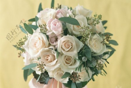 新娘玫瑰花束图片