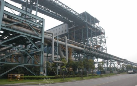钢厂厂区图图片
