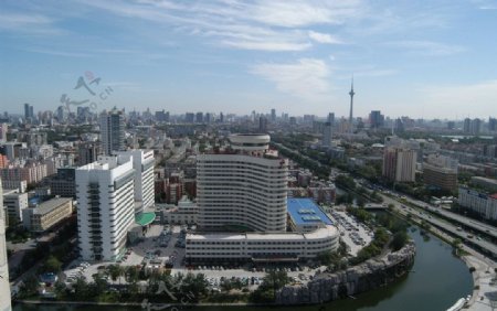 天津第一中心医院全景图片