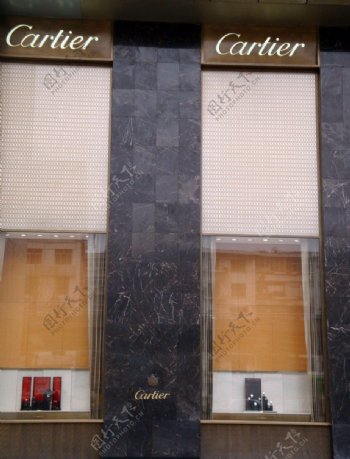 Cartier商场展位图片