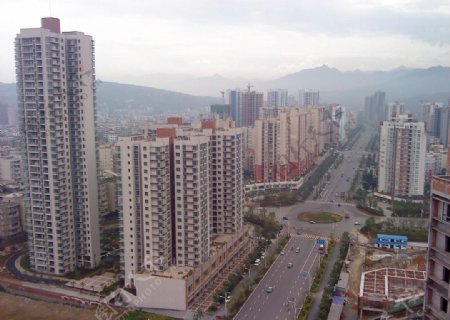 南川城市景观实景图图片