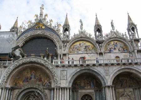 威尼斯圣马可大教堂图片