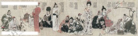中国历代诗家图图片