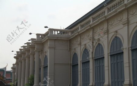 泰国大皇宫内建筑掠影图片