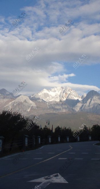 玉龙雪山风景区图片