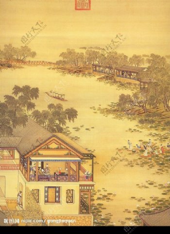 中国古典艺术画图片