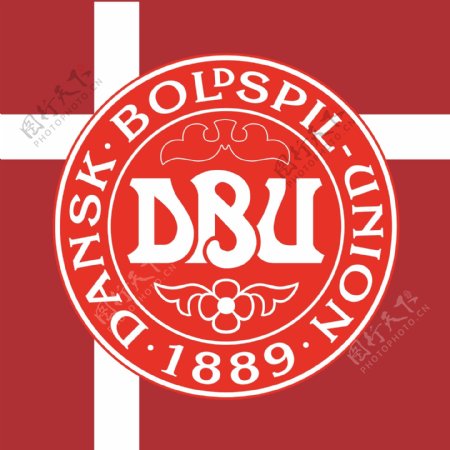 丹麦国家队标志图片