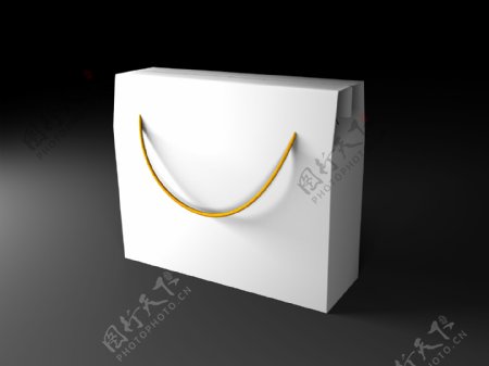 空白包装礼盒模型图片