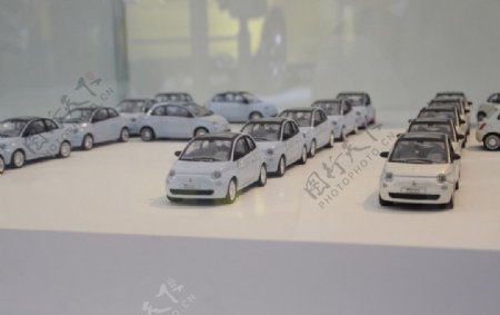 菲亚特FIAT小车模型图片