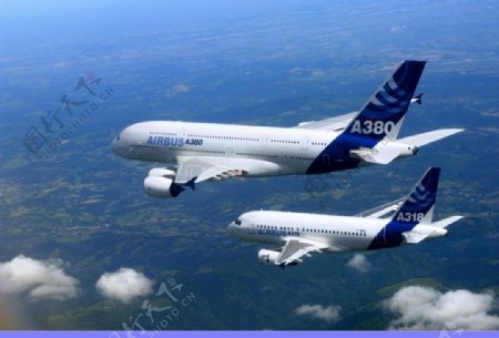 空客A380超大型客机图片