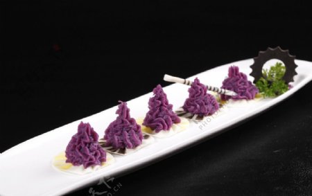 果浆紫薯泥图片