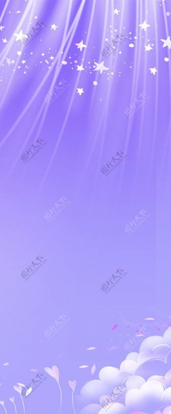 紫色背景素材图片