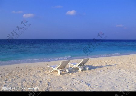 超宽壁纸马尔代夫海滩8图片