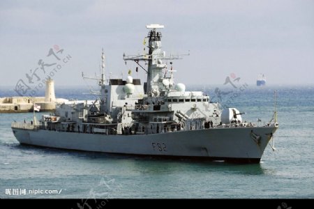 英国萨默塞特号导弹护卫舰图片
