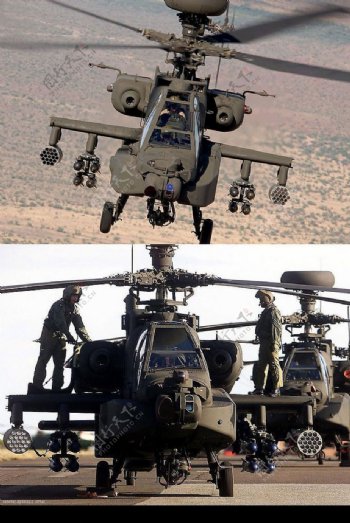 AH64阿帕奇武装直升机图片