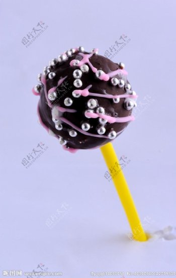 巧克力棒棒糖冰淇淋图片