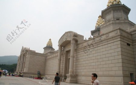梵宫正门图片