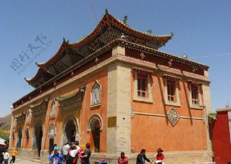 塔尔寺青海高原寺庙藏传佛教图片