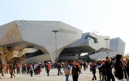 上海世博会德国馆图片