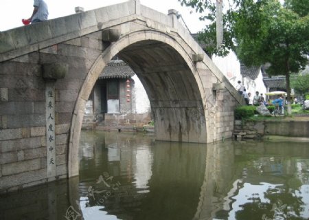 江南西塘古桥拱桥图片