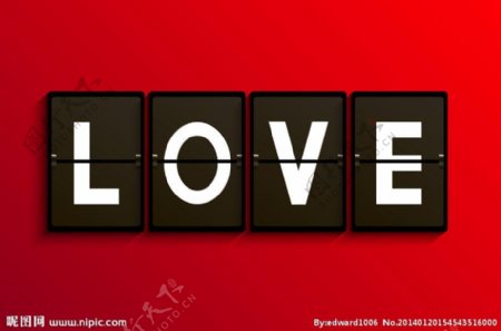 LOVE字母设计图片