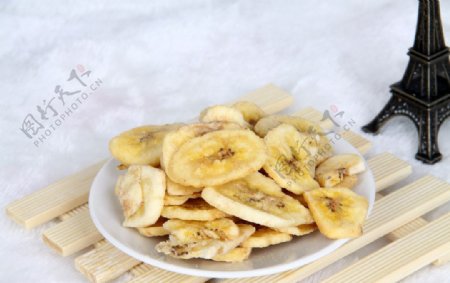 香蕉干香蕉片图片